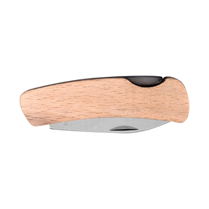 Coltellino tascabile con manico in legno e lama in acciaio inox 86032